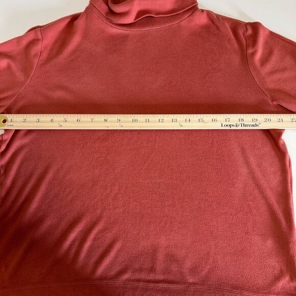 Uniqlo HEATTECH Fleece Turtle Neck Long Sleeve T-Shirt Size Large, EUC - Picture 10 of 13